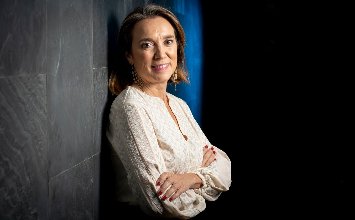Cuca Gamarra, secretaria general del PP y portavoz popular en el Congreso