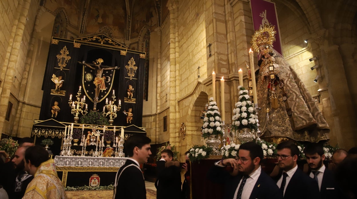 La histórica visita de la Virgen del Carmen de Córdoba a San Lorenzo, en imágenes