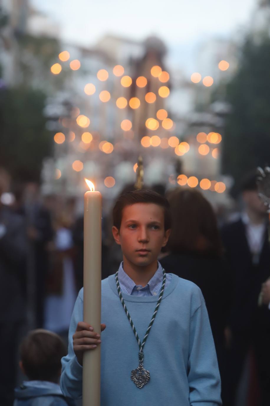 La solemne procesión de la Virgen del Amparo en Córdoba, en imágenes
