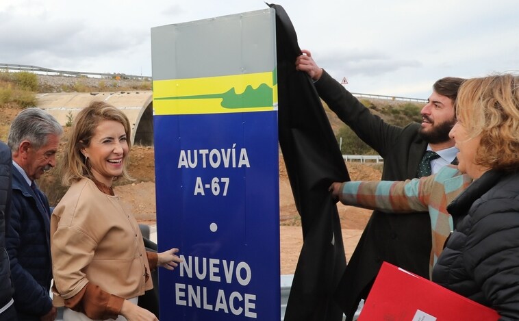 Palencia cuenta con un nuevo enlace en la Autovía de la Meseta para mejorar la conexión con Cantabria