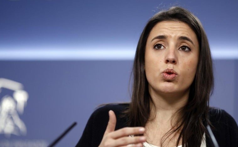 Siga en directo la comparecencia de la ministra Irene Montero en la Comisión de los Acuerdos del Pacto de Estado en materia de Violencia de Género