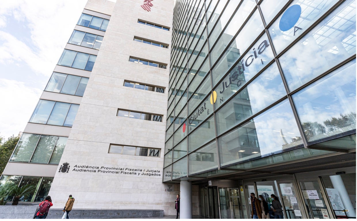 Imagen de archivo de la Ciudad de la Justicia de Valencia