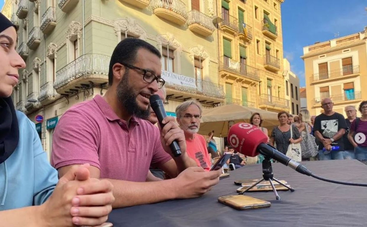 Mohamed Said Badaoui, durante un acto en Reus