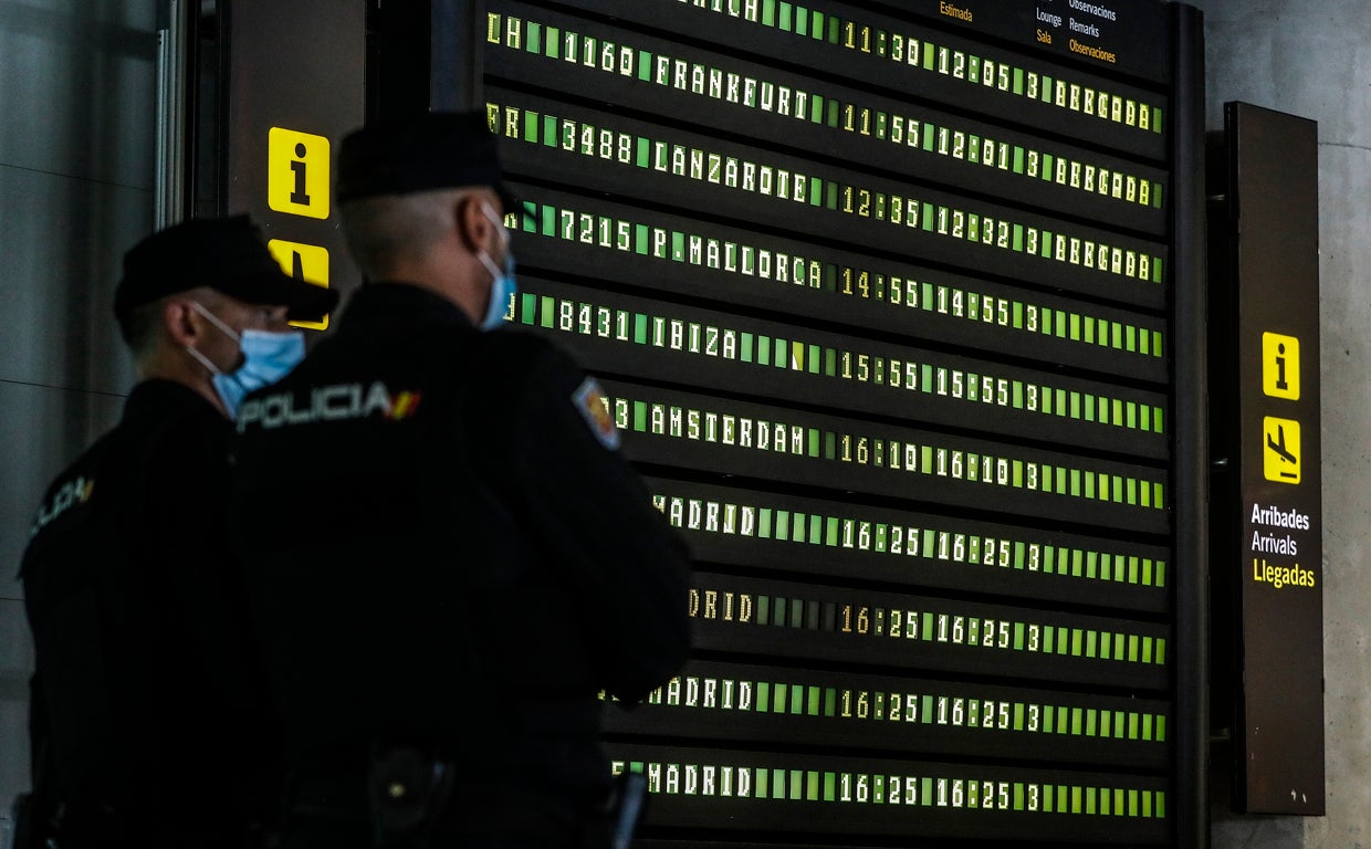 Imagen tomada en el aeropuerto de Valencia