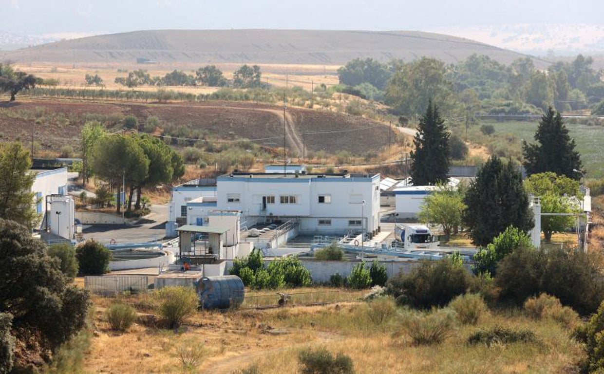 Planta potabilizadora de Sierra Boyera, ubicada a los pies de la presa