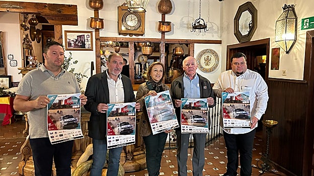 Germán Alonso, Alberto Sánchez, Sagrario Gutiérrez, Luis Mula y Ricardo Sánchez