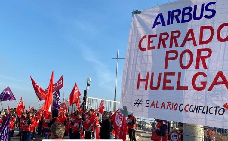Los trabajadores suspenden la huelga en Airbus al abrirse una vía de negociación