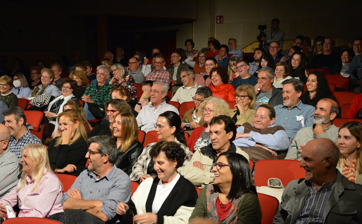 Algunos de los asistentes a la gala de inauguración del festival celebrado en La Puebla de Montalbán