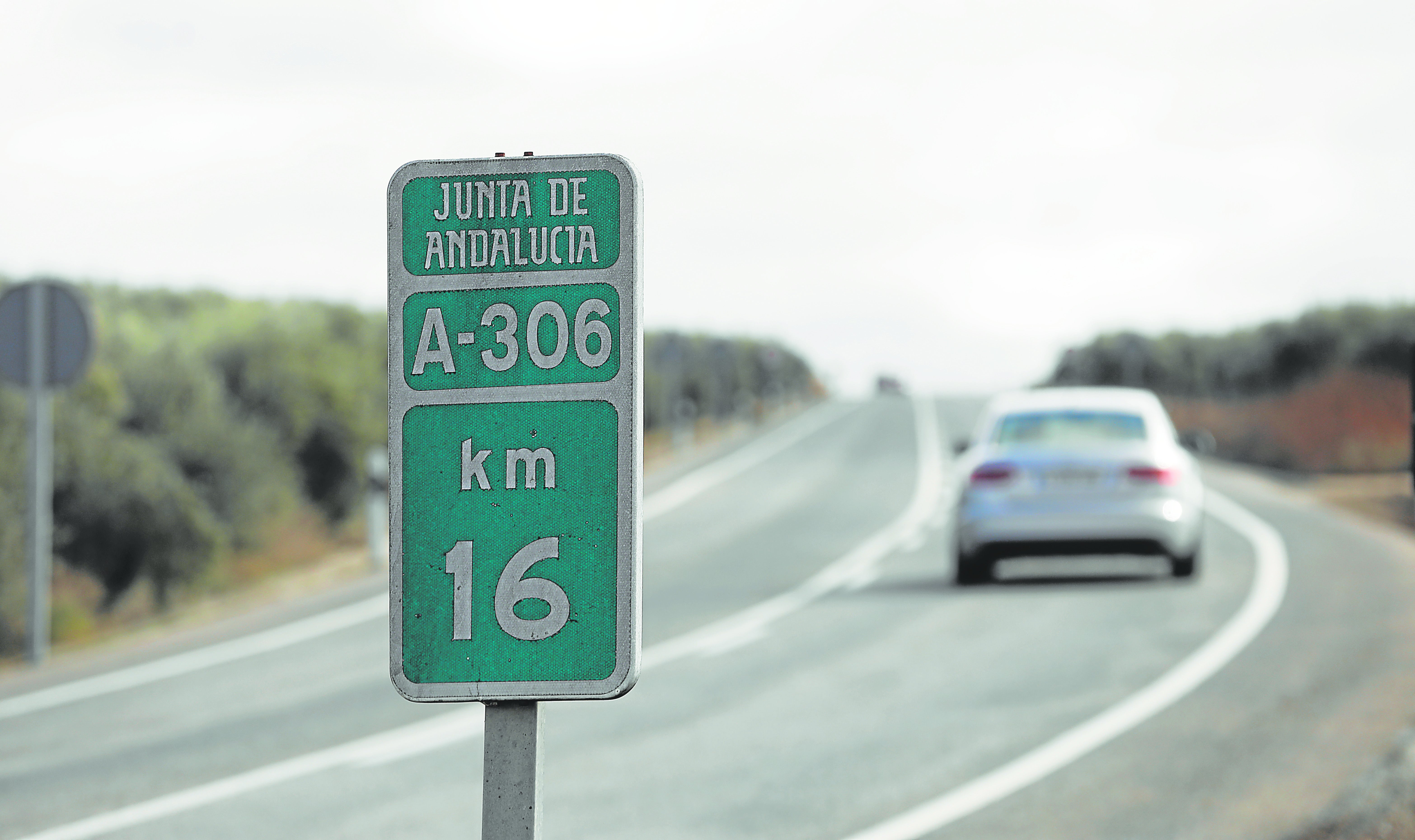 Carretera que une Córdoba con Jaén