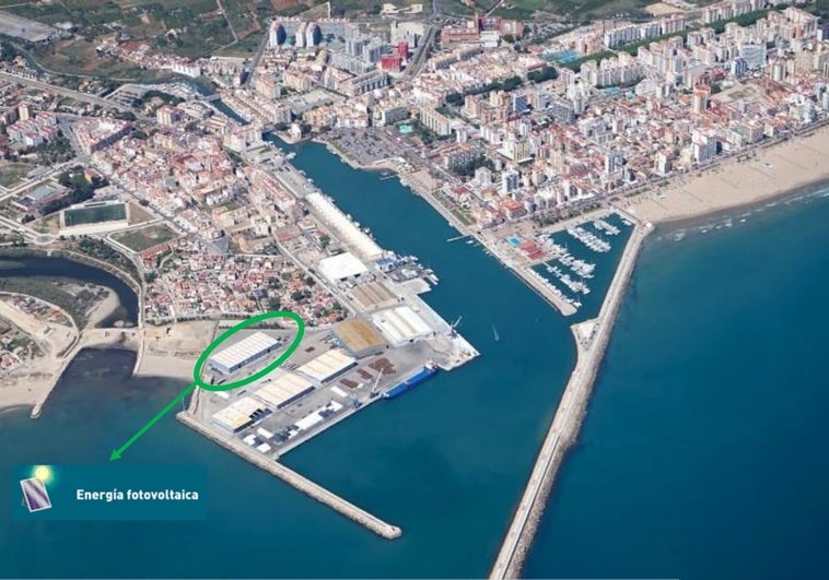 Valenciaport adjudica por 1,6 millones de euros la planta fotovoltaica del puerto de Gandía