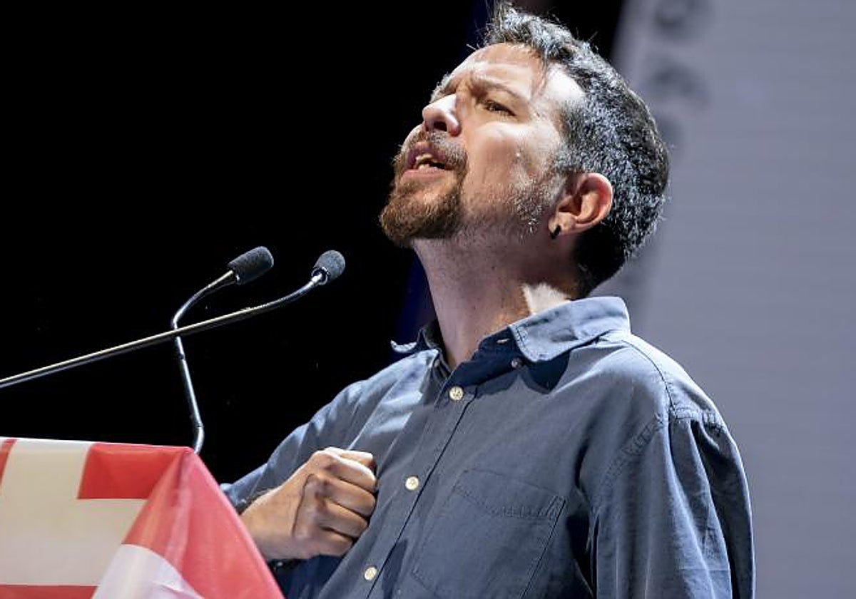 El exlíder de Podemos, Pablo Iglesias
