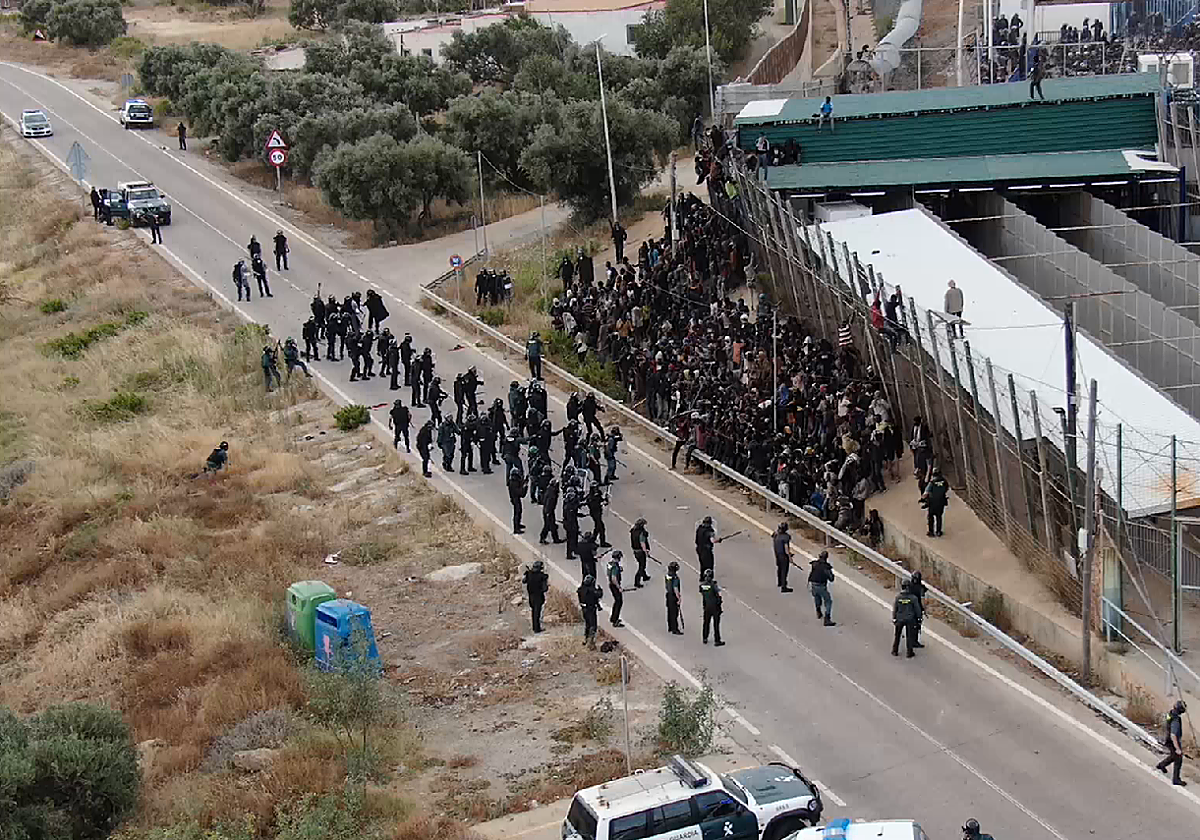 Imágenes de la avalancha mortal del 24 de junio en Melilla