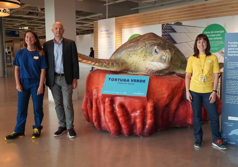 Fundación Oceanogràfic e IKEA se unen en Valencia para concienciar sobre la protección de los animales marinos