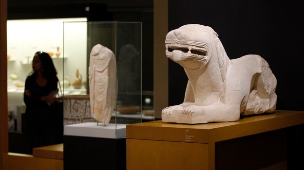 Esculturas en el Museo Arqueológico de Córdoba