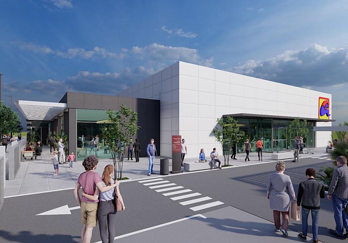 Así será el gran supermercado de Alsara, en Córdoba, que abrirá en un año