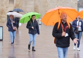 La lluvia regresa a Córdoba y deja en una mañana más litros que en todo octubre