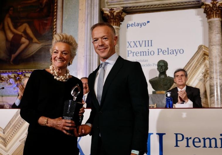 María Luisa Segoviano, premio Pelayo para Juristas de Reconocido Prestigio