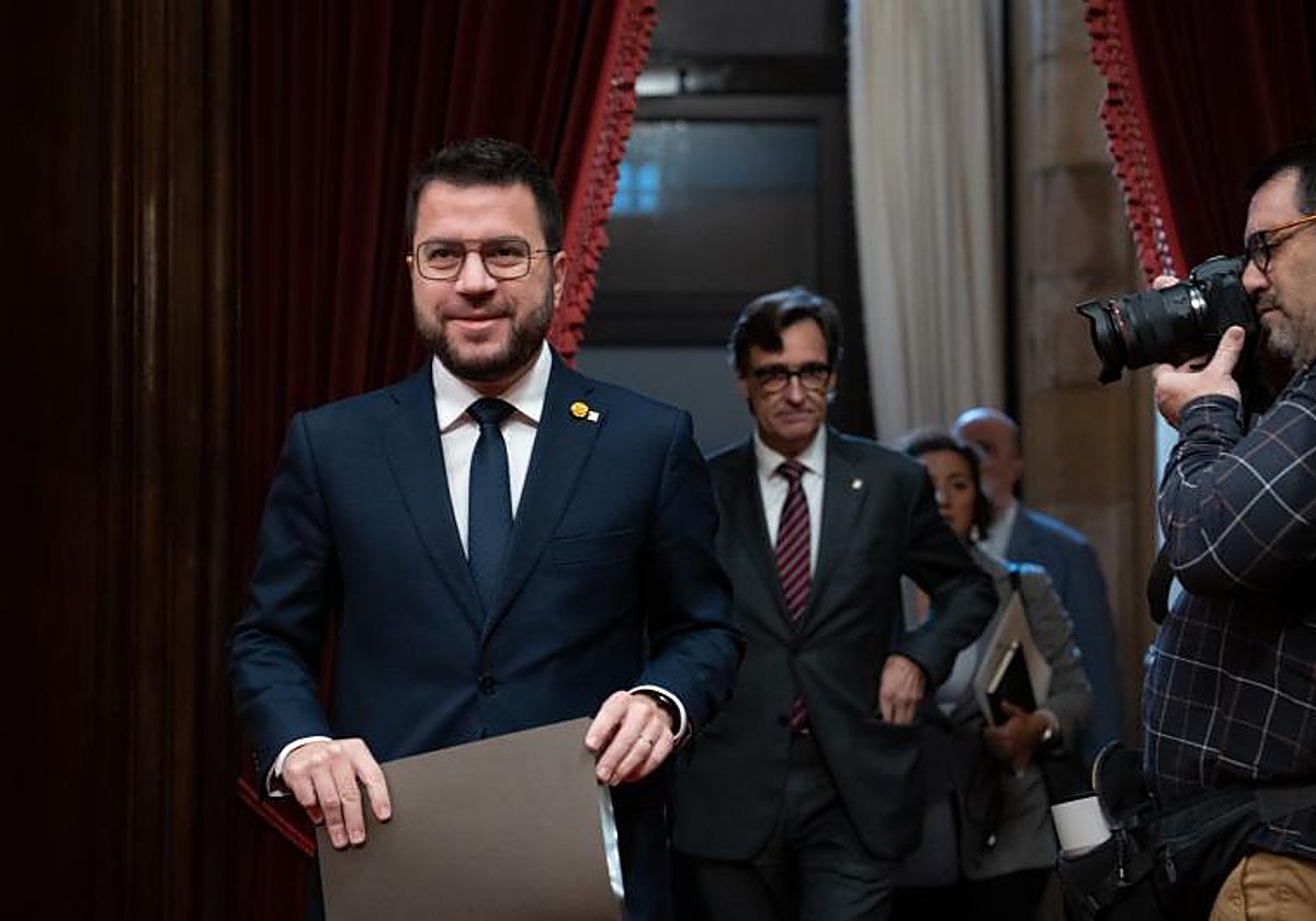 Aragonès insta a Sánchez a ir más allá tras derogar la sedición: el objetivo es «volvera votar»