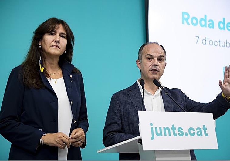 Turull, sobre la reforma de la sedición: «Es un vestido a medida para decir que el 1-O fue delito»