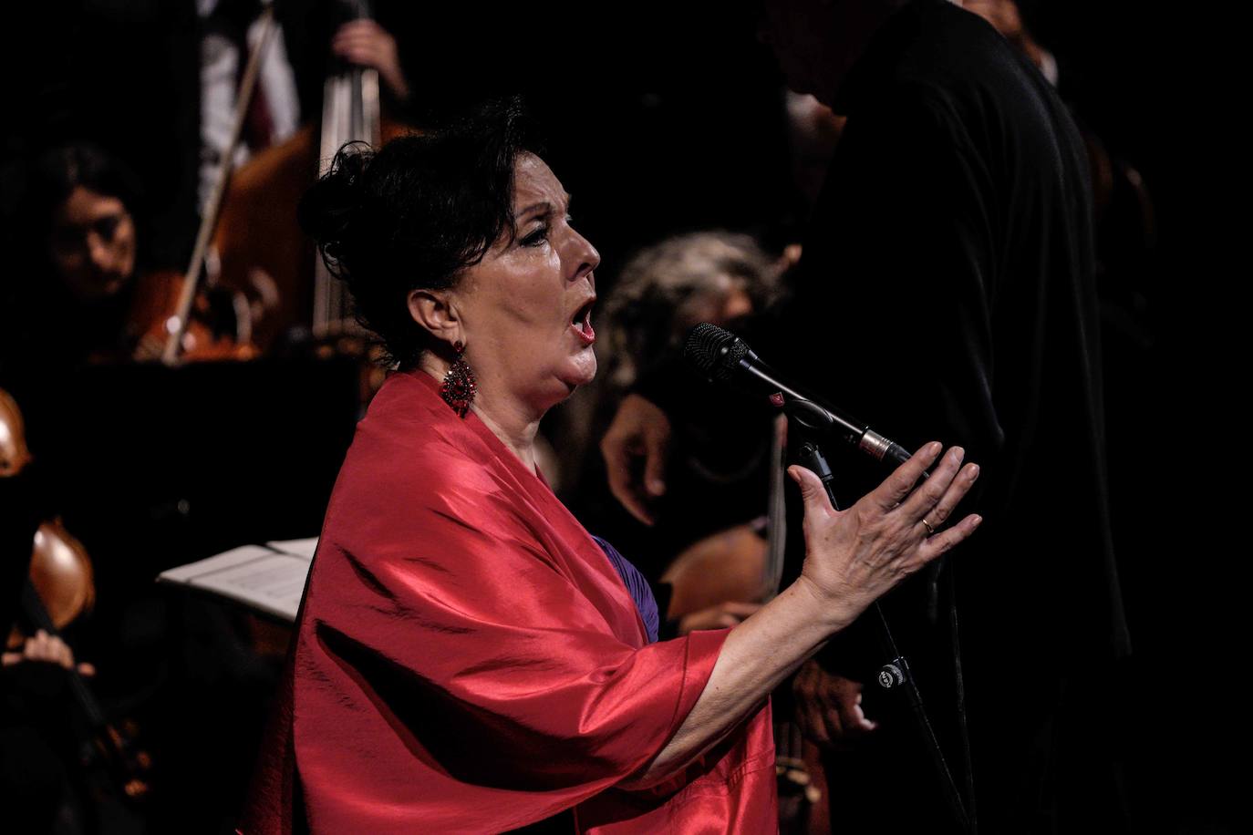 El concierto de Carmen Linares y la Orquesta de Córdoba, en imágenes
