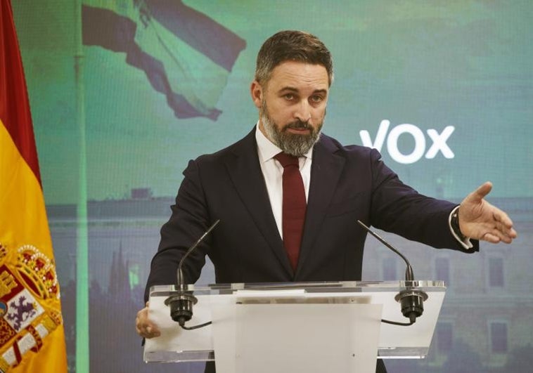 Vox, contra el fin de la sedición: manifestaciones, recurso al TC y petición de moción de censura al PP