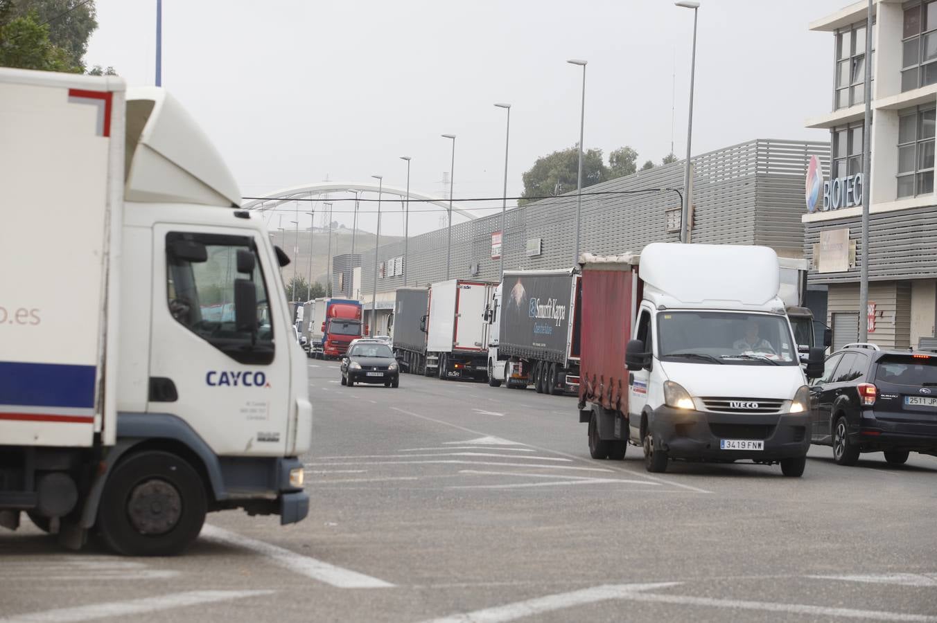 Paro del transporte en Córdoba, imágenes de un arranque sin incidencias