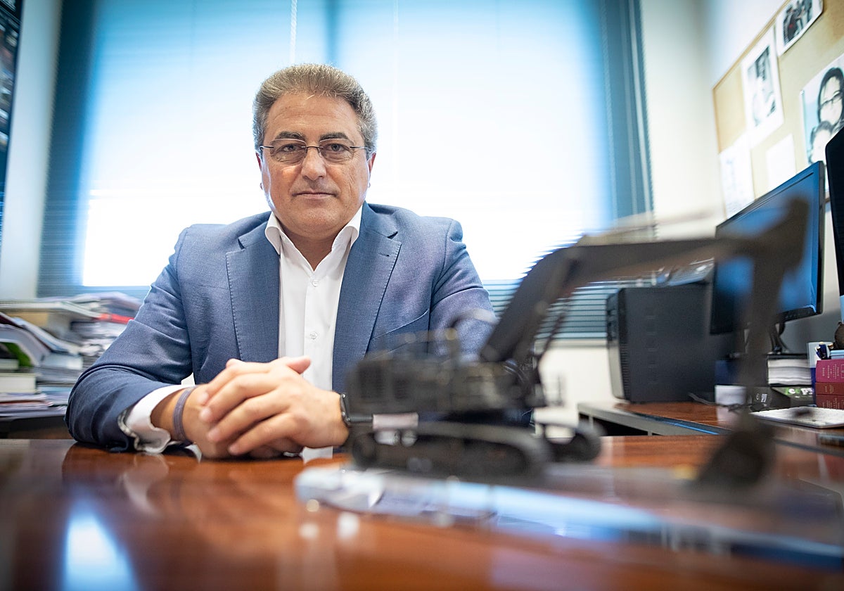 Fernando Delgado: «Queda mucho por hacer contra la sequía, sobre todo cuando llueve»