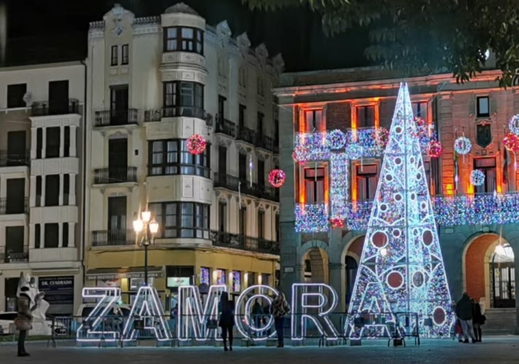 ¿Cuándo se encienden las luces de Navidad en Zamora?