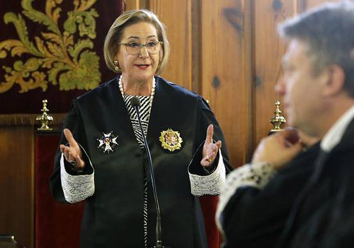 Imagen de archivo de la fiscal superior del TSJCV Teresa Gisbert