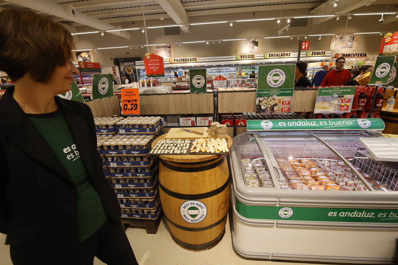 La inauguración del nuevo Lidl de la carretera de Palma del Río, en imágenes