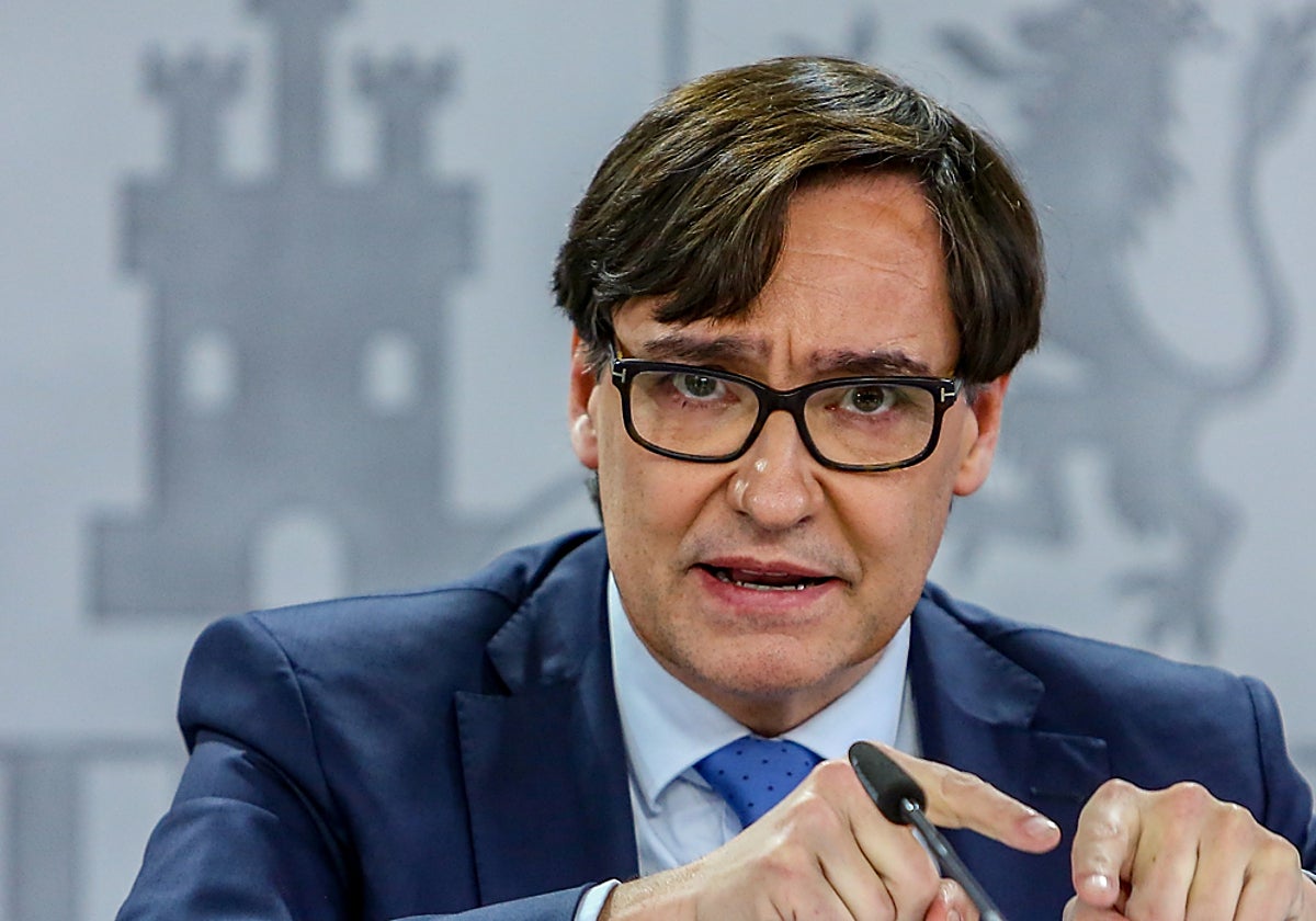 El secretario del PSC Salvador Illa, en una imagen de archivo