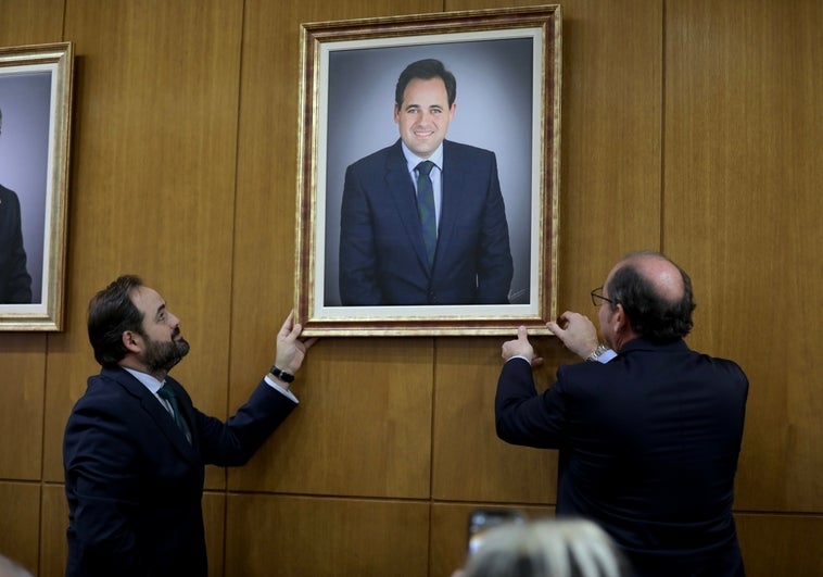 Paco Núñez ya tiene su retrato en Almansa