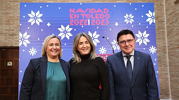 María Teresa Puig, Milagros Tolón y Teo García