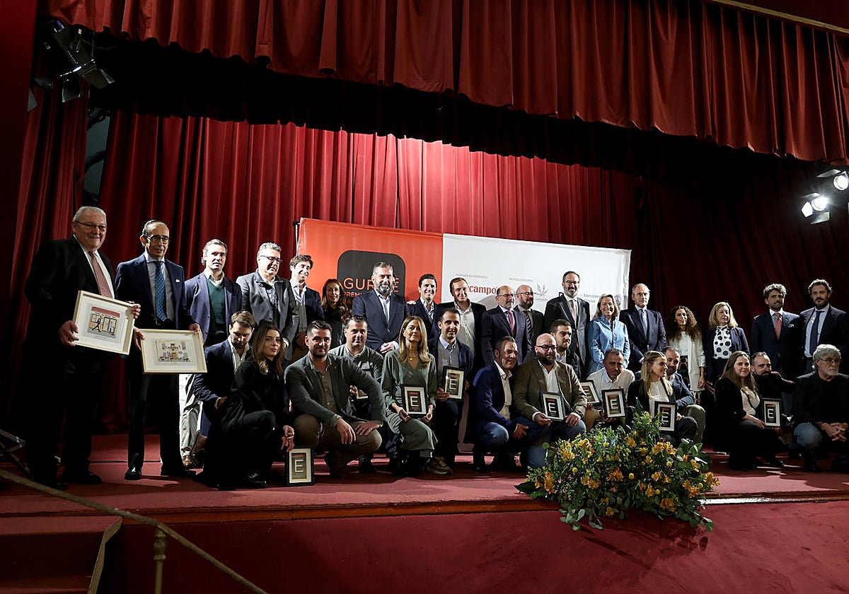 Premiados de Gurmé Córdoba 2022, este lunes, en el Círculo de la Amistad