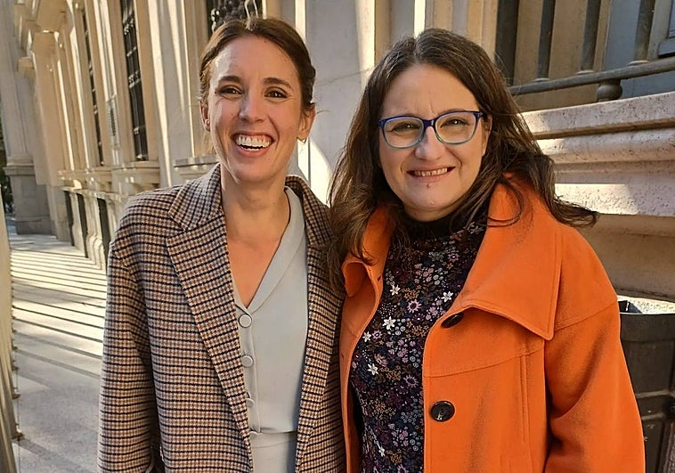 El PP sugiere que Mónica Oltra apoya a Irene Montero porque la ley del 'sí es sí' beneficia a su exmarido