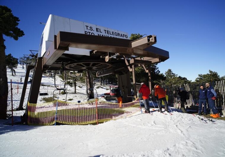 El TSJ permite a la estación de Navacerrada usar el arroyo para fabricar nieve y pone un poco más cerca la temporada de esquí