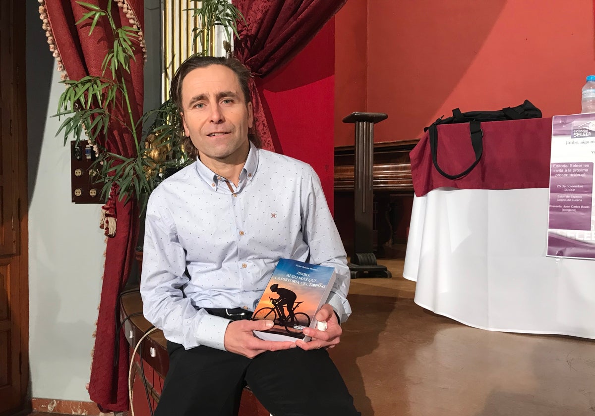 Víctor Salazar, autor del libro 'Jimbo, algo más que una historia del doping'