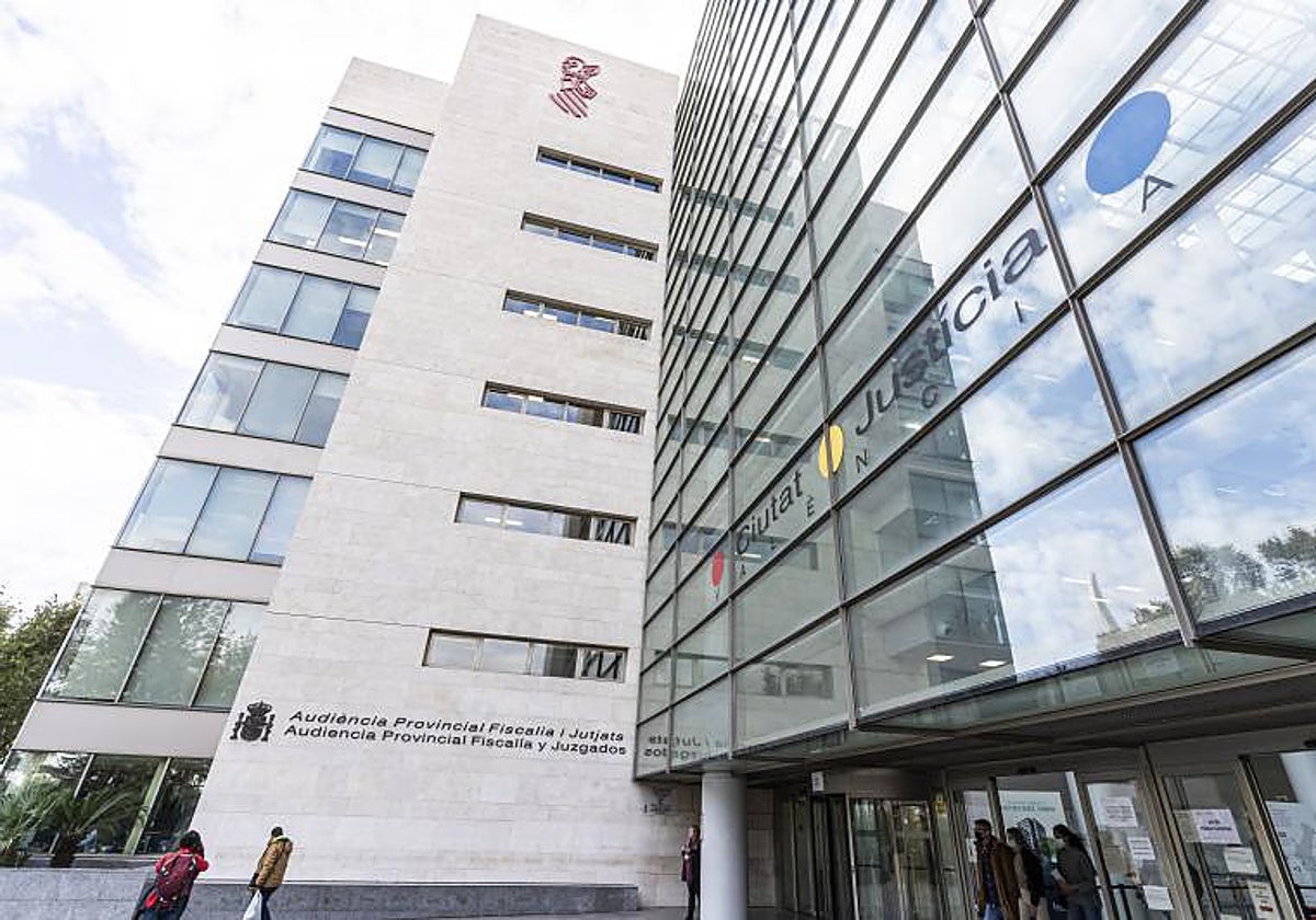 La Ciudad de la Justicia de Valencia, sede del juicio.
