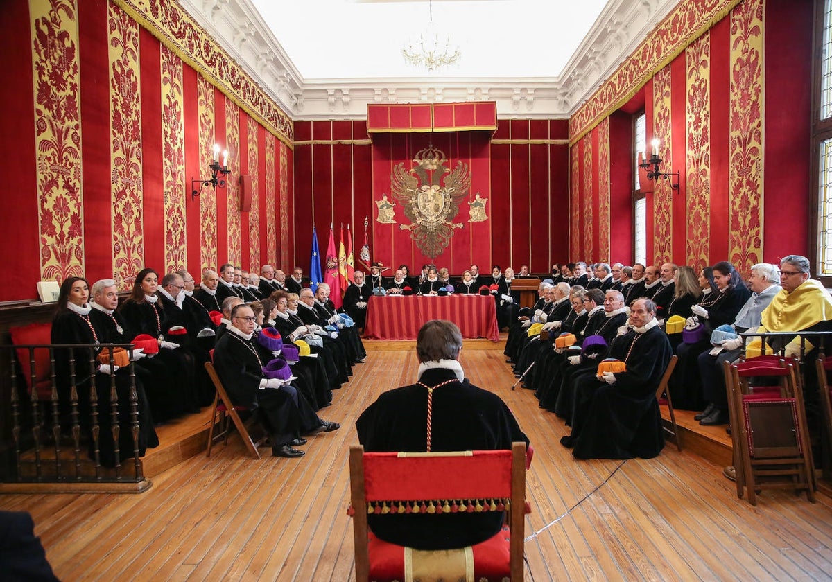 Sala Capitular donde se ha celebrado el acto