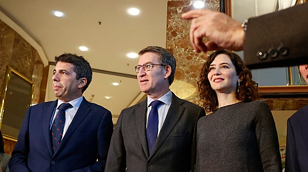 Carlos Mazón presenta sus credenciales en Madrid: «libertad a la valenciana» frente al «procés silencioso»