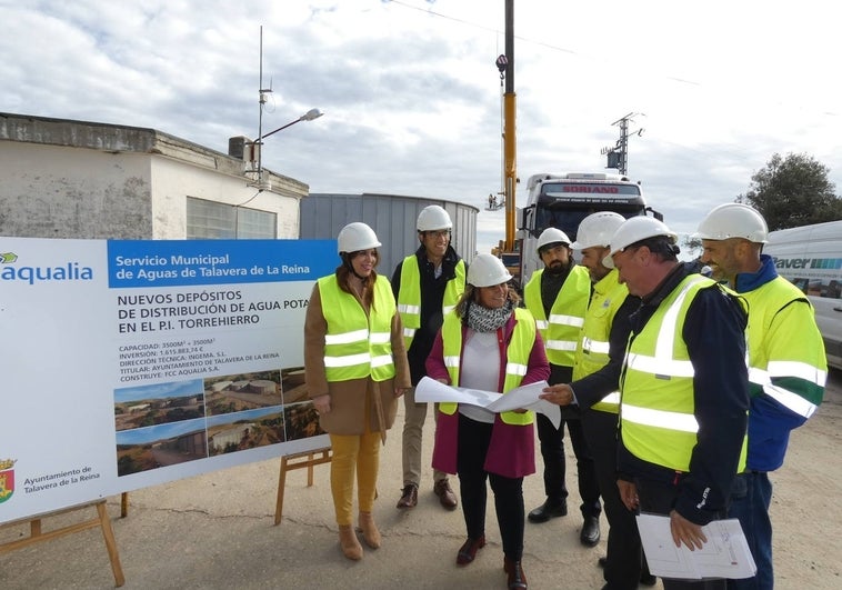 Dos nuevos depósitos  mejorarán el  servicio a la zona industrial de Torrehierro y a El Casar y Gamonal