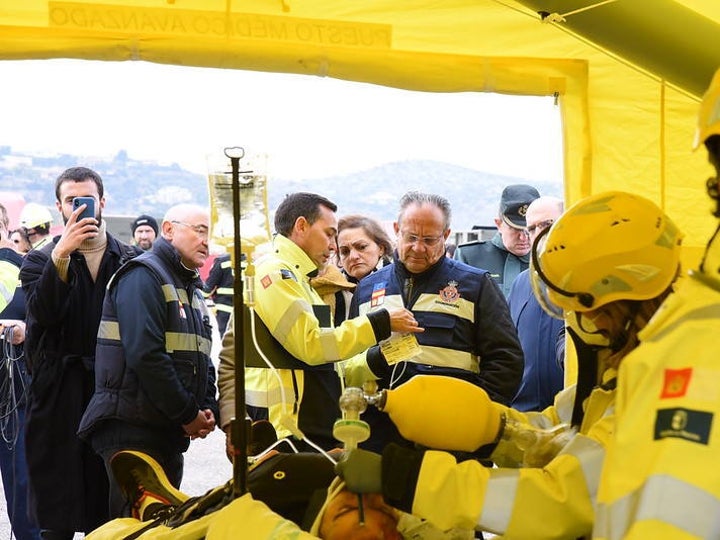Simulacro en Toledo ante un posible riesgo radiológico