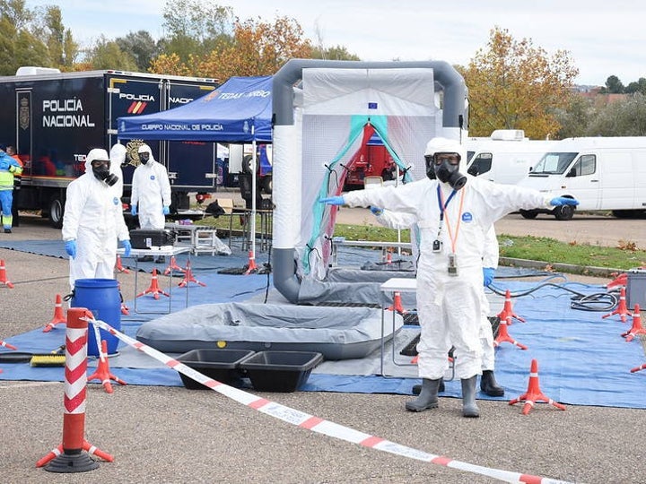Simulacro en Toledo ante un posible riesgo radiológico