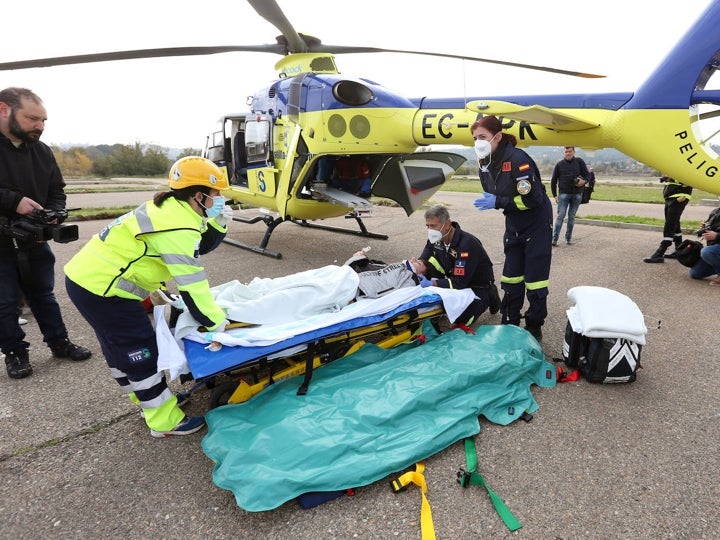 Simulacro en Toledo ante un posible riesgo radiológico