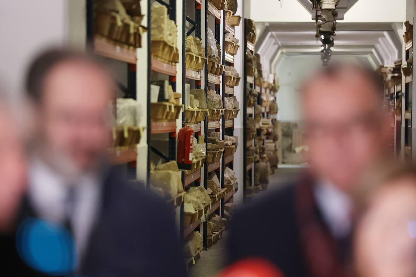 Las primeras imágenes del almacén arqueológico del Silo en Córdoba