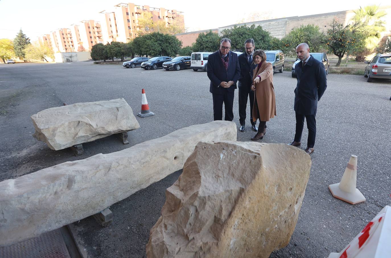 Las primeras imágenes del almacén arqueológico del Silo en Córdoba