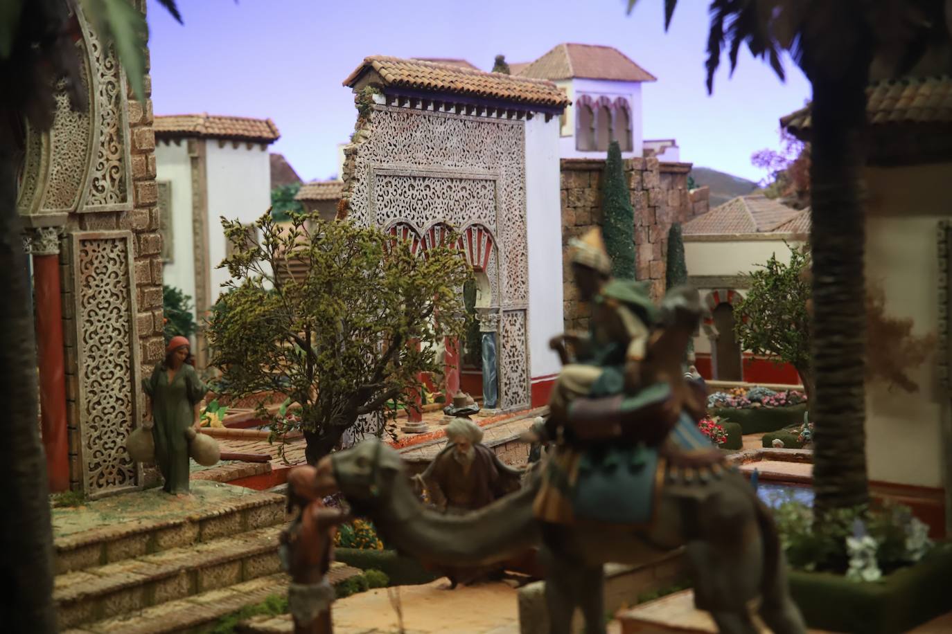 El Belén inspirado en Medina Azahara de la Fundación Cajasol en Córdoba, en imágenes