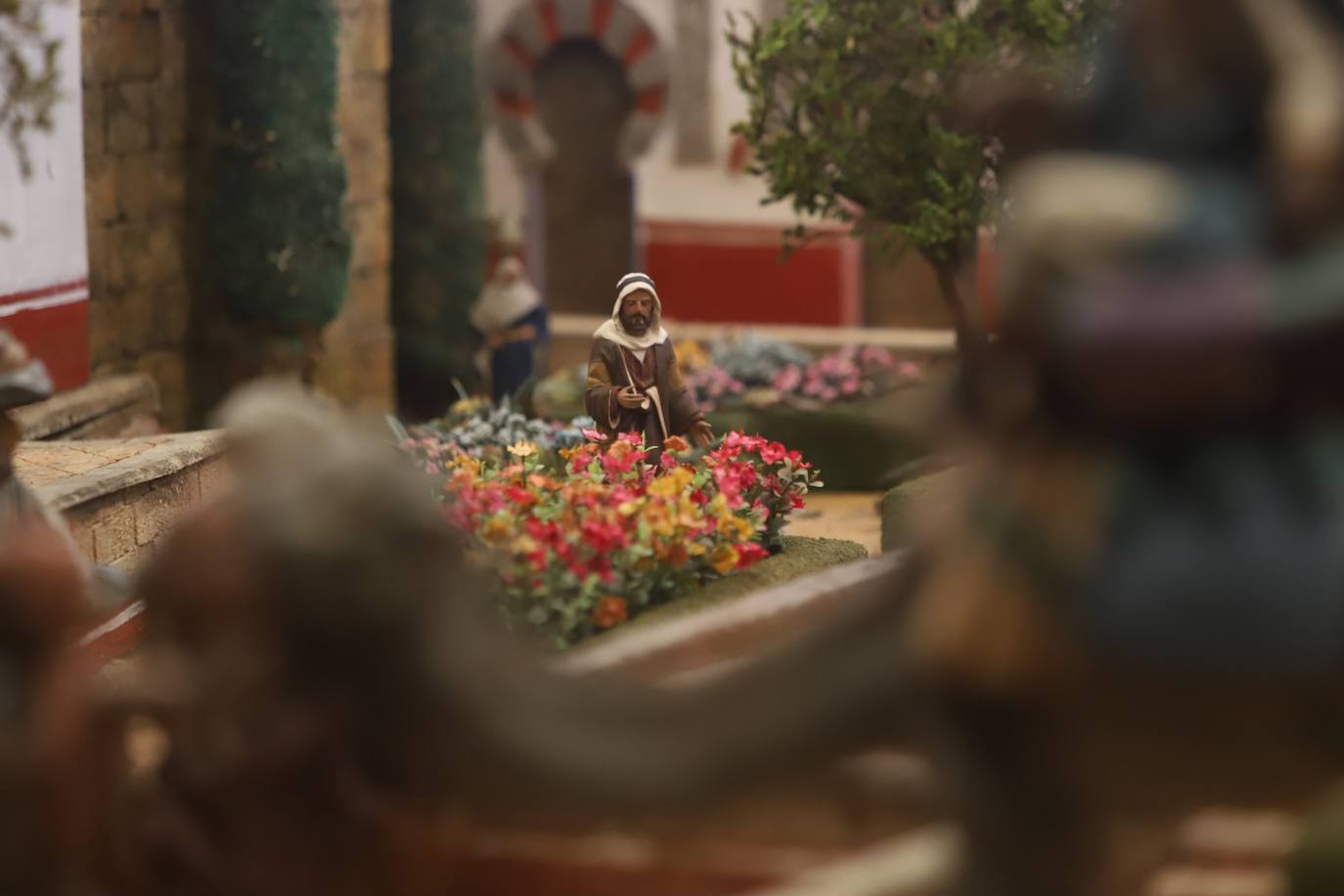 El Belén inspirado en Medina Azahara de la Fundación Cajasol en Córdoba, en imágenes