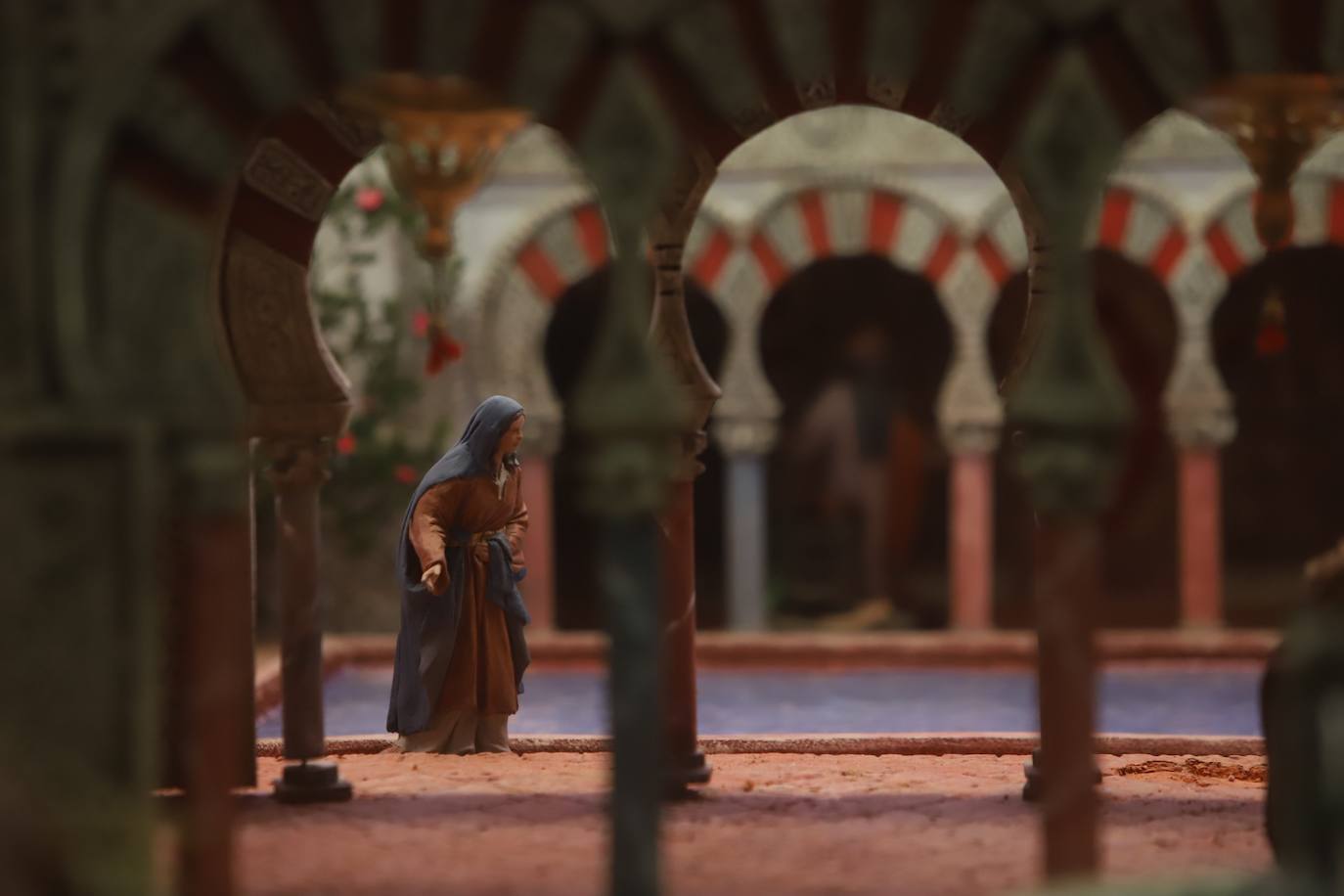 El Belén inspirado en Medina Azahara de la Fundación Cajasol en Córdoba, en imágenes