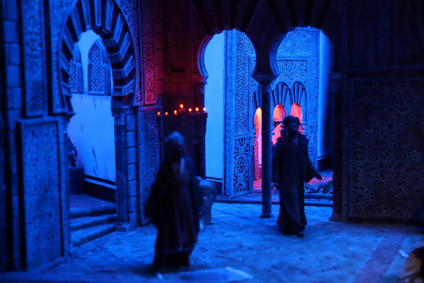 El Belén inspirado en Medina Azahara de la Fundación Cajasol en Córdoba, en imágenes